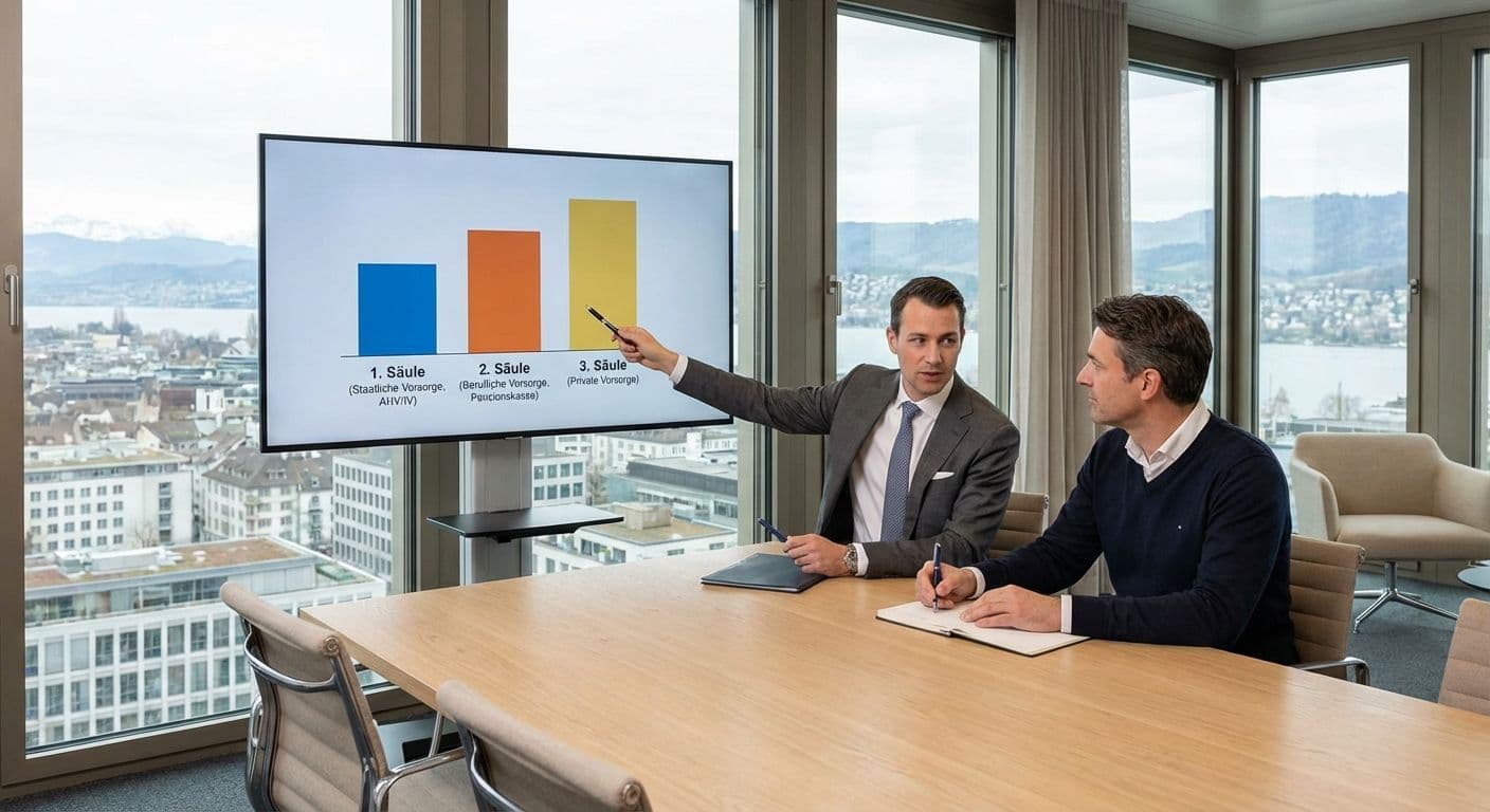 Vorsorgeberatung Schweiz – Säule 3a und Pensionskasse bei PVVS