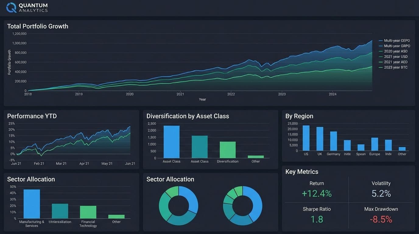 Anlageportfolio-Analyse – Vermögensaufbau und Diversifikation